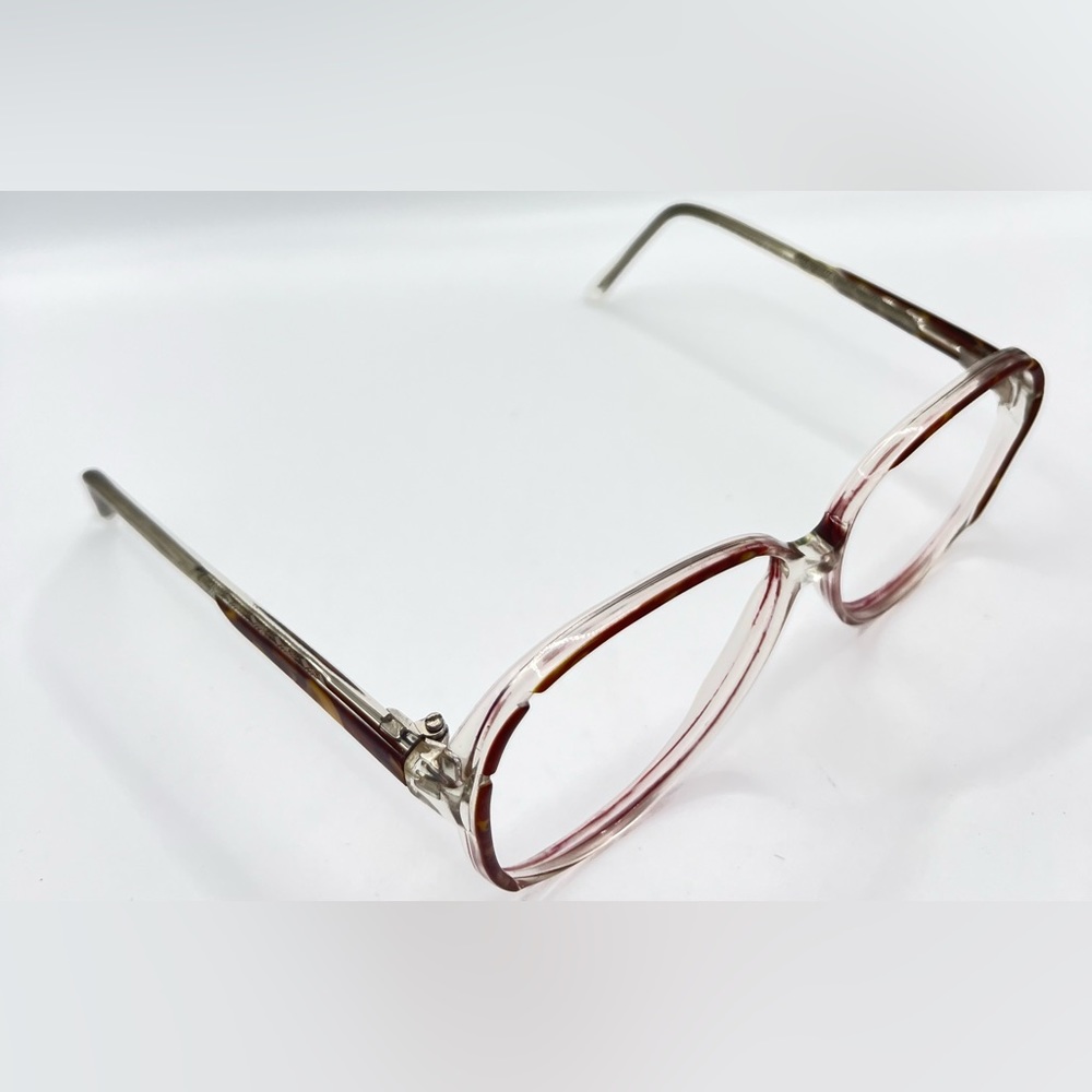 Vintage Boulevard Boutique 2102 Brown Oval Sunglasses Frames Only